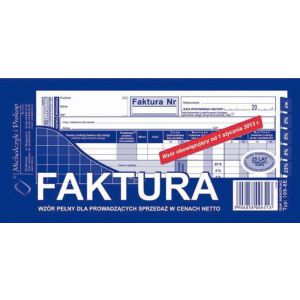 Druk MiP Faktura Netto 1/3 A4/80